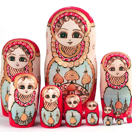 Câu chuyện nhân sinh của búp bê Matryoshka Nga